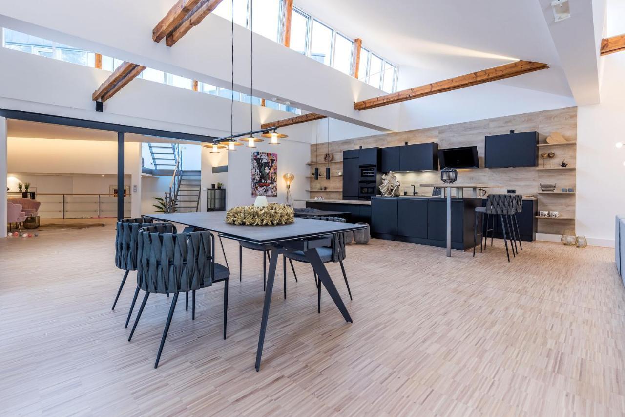 Luxus Wellness Loft - 245Qm - Designwohnen Im Zentrum ギュータースロー エクステリア 写真