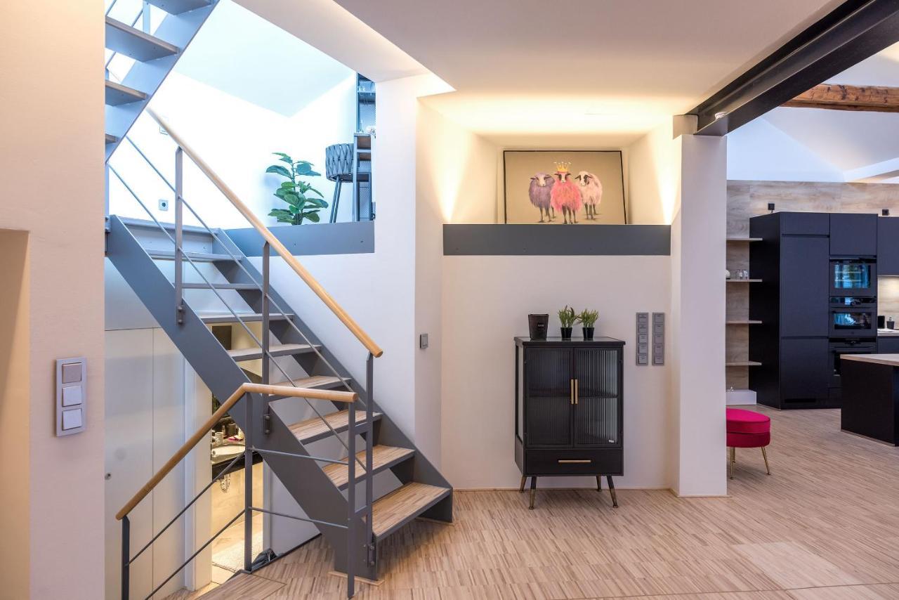 Luxus Wellness Loft - 245Qm - Designwohnen Im Zentrum ギュータースロー エクステリア 写真