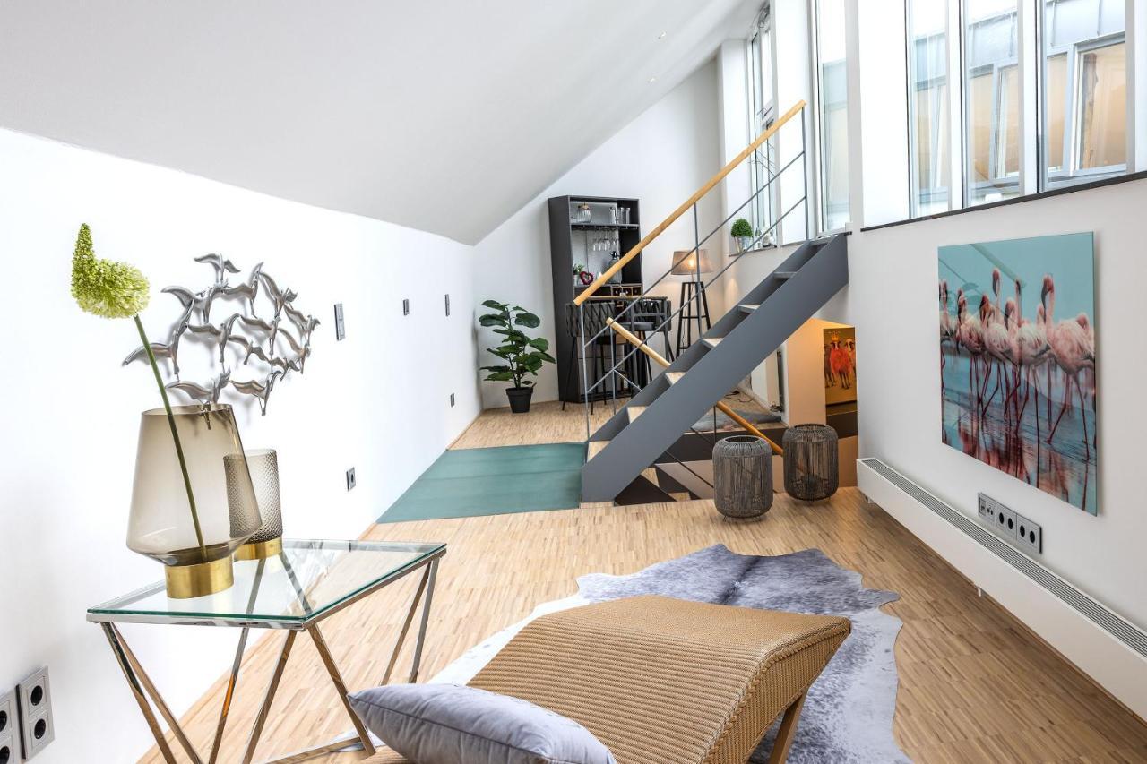 Luxus Wellness Loft - 245Qm - Designwohnen Im Zentrum ギュータースロー エクステリア 写真
